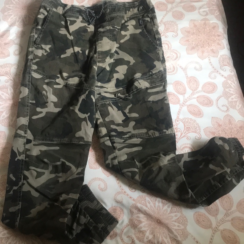 Camouflage joggers for boy